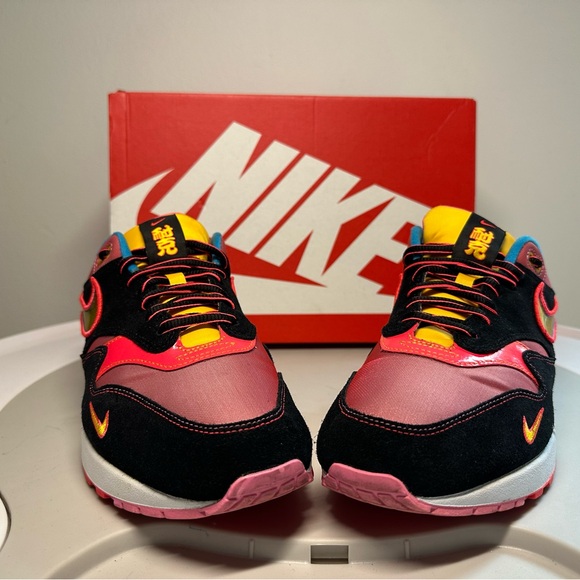 RARE NIKE MEN’S AIR MAX 1 SE THE CHINA TOWN NEW YORK 2020 SIZE 10 - Picture 10 of 12